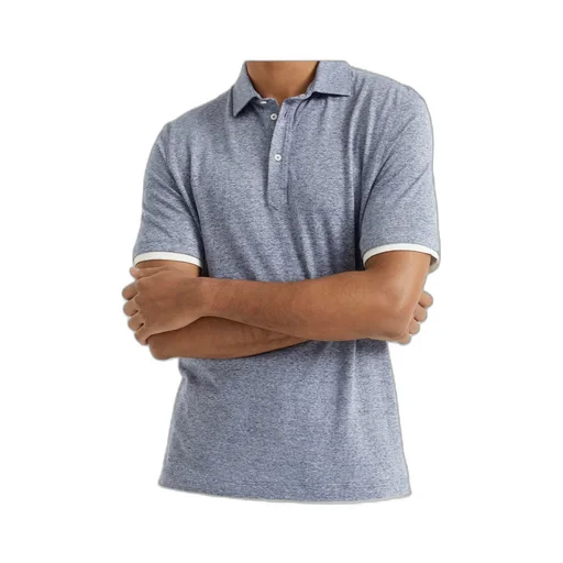Two-Piece Collar Polo Shirt
