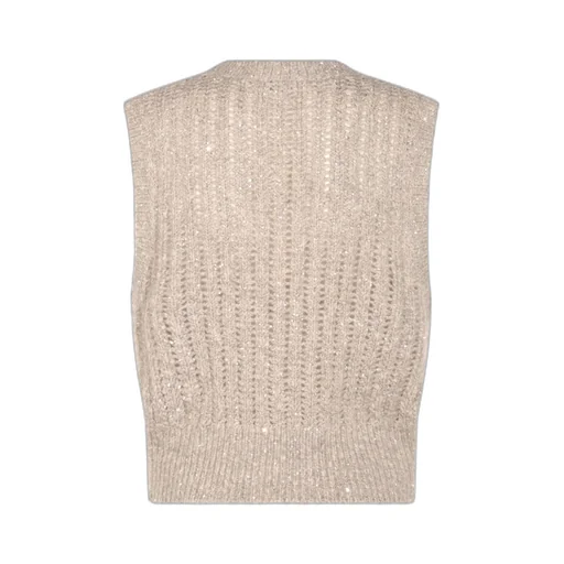 Knitted Sleeveless Jumper