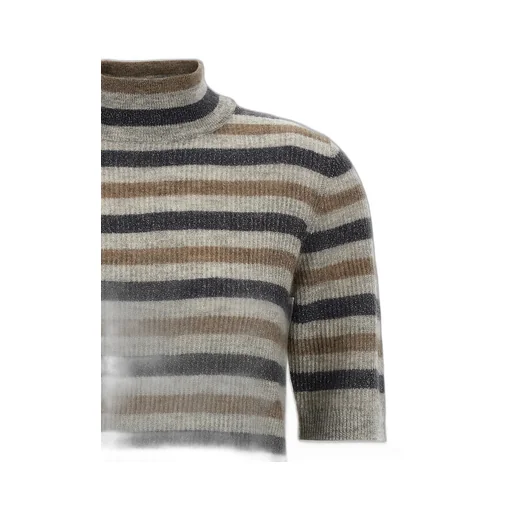 Striped Cropped Jumper