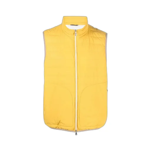 Feather-Down Padded Gilet
