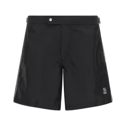 Logo Printed Swim Shorts