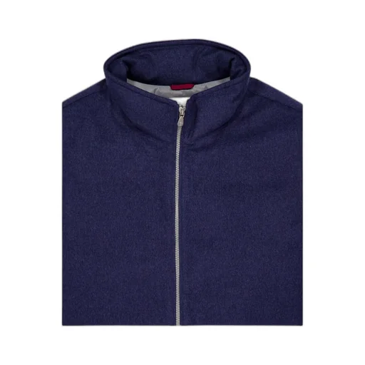 High-Necked Down Vest