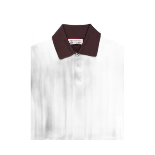 Short-Sleeved Knitted Polo Shirt