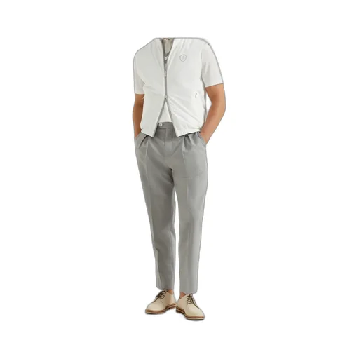 Pleated Tapered Pants