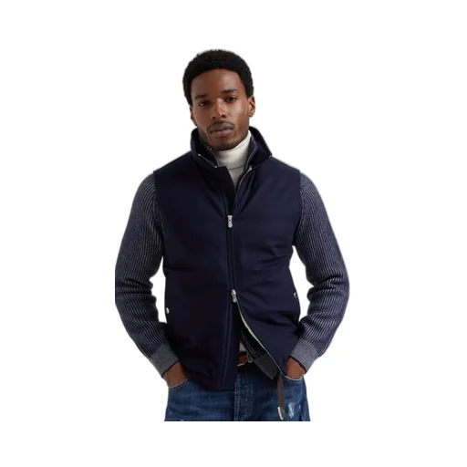 High-Necked Down Vest