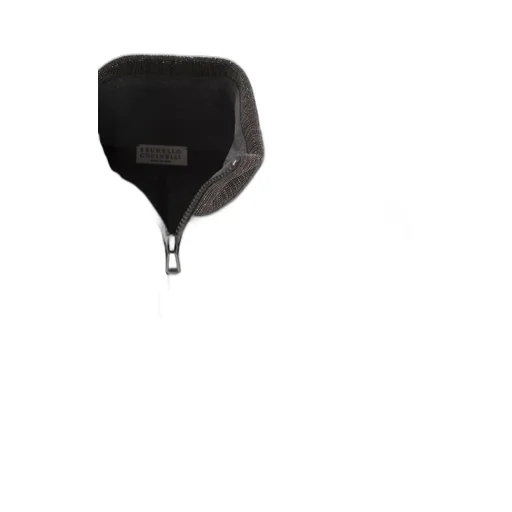 High-Neck Zipped Sweatshirt