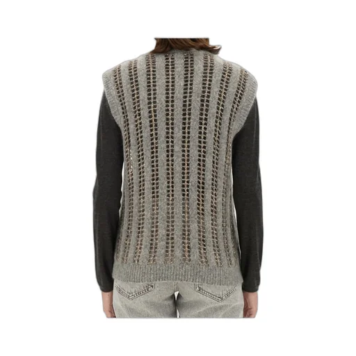 V-Neck Knitted Vest