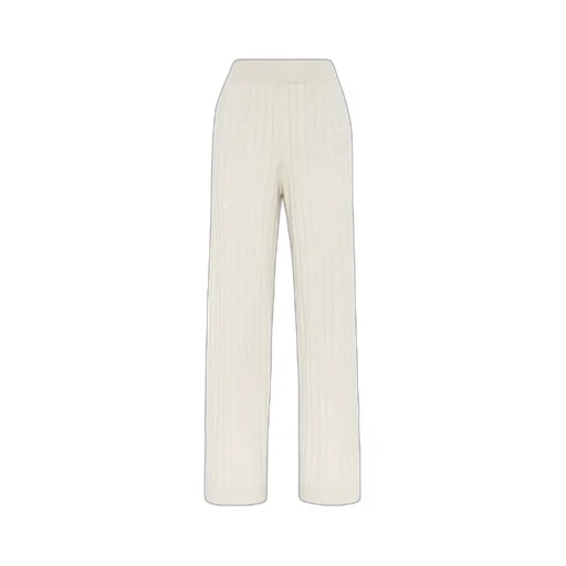 Ribbed Flared Pants