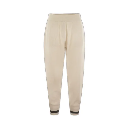 Tapered Knitted Trousers
