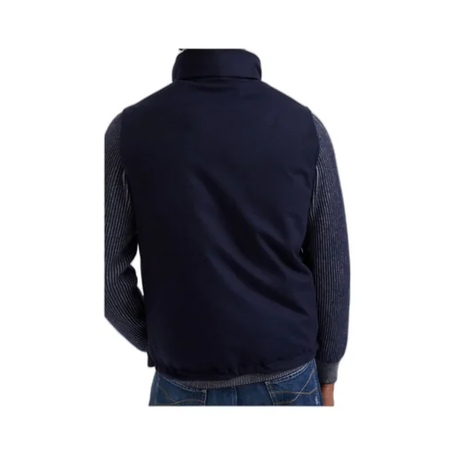 High Neck Zip Up Gilet