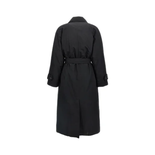 Long Belted Down Coat