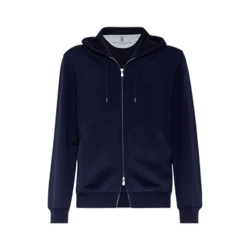 Long-Sleeve Cashmere Hoodie
