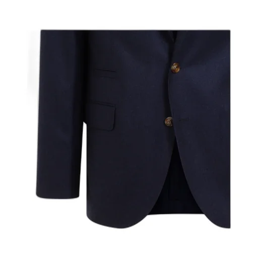 Single-Breasted Long-Sleeved Blazer