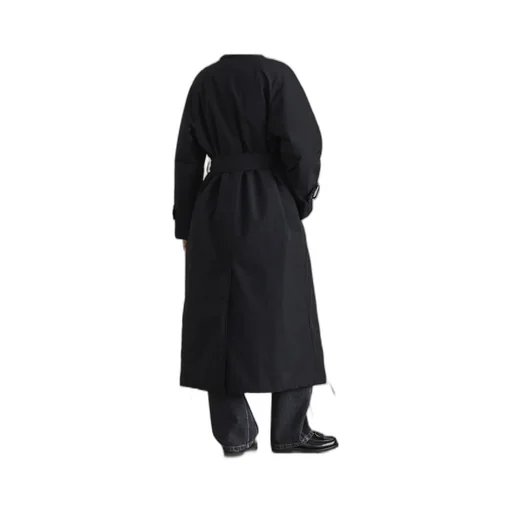 Long Belted Down Coat