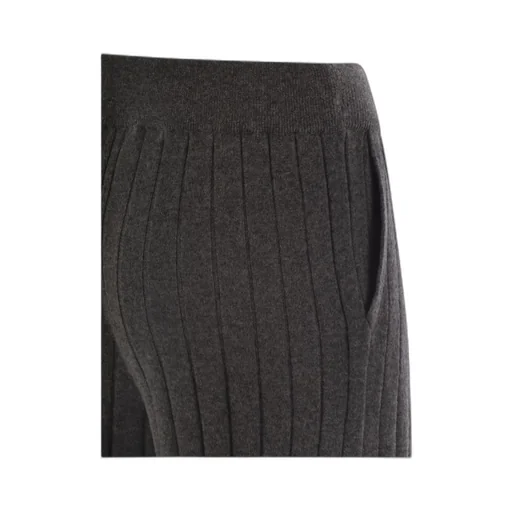 Elasticated Waistband Knitted Trousers