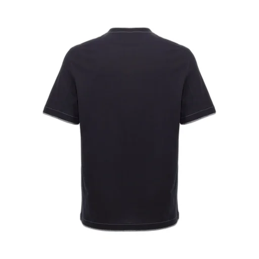 Logo Embroidered Layered T-Shirt