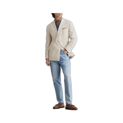 Corduroy Double Breasted Deconstructed Blazer