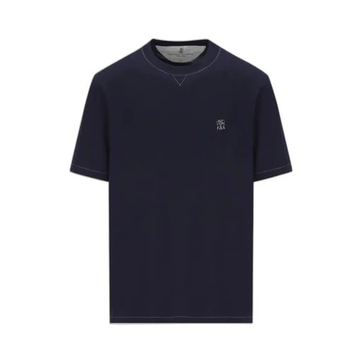 Logo Embroidered Crewneck T-Shirt