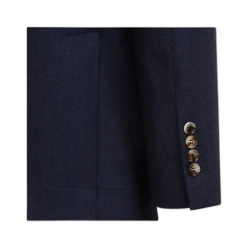 Single-Breasted Long-Sleeved Blazer