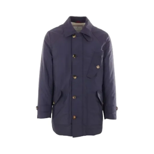Buttoned Collared Coat