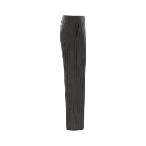 Elasticated Waistband Knitted Trousers