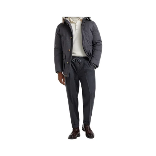 Drawstring Elastic Waist Pants