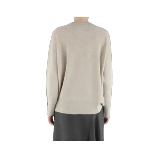 Crewneck Knitted Boxy Pullover