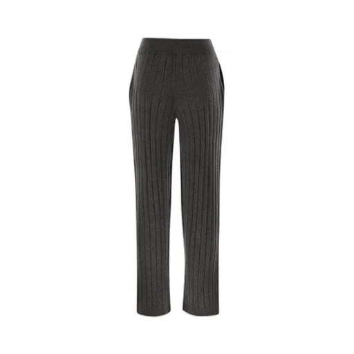 Elasticated Waistband Knitted Trousers