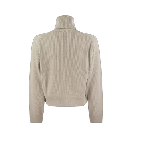 Turtleneck Ribbed Jumper