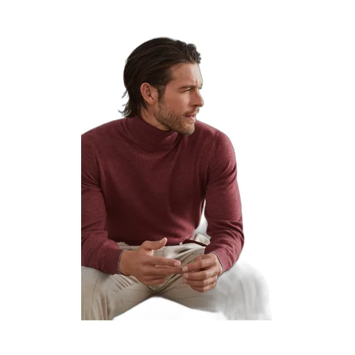 Roll-Neck Cashmere Jumper