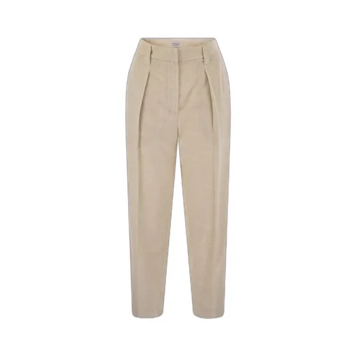 Monili-Embellished Tailored Pants