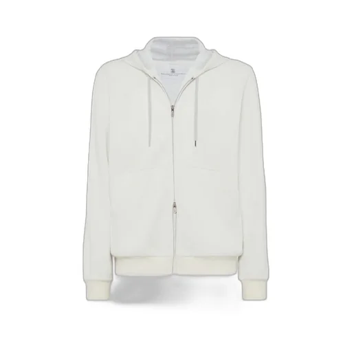 Zip-Up Jersey Hoodie