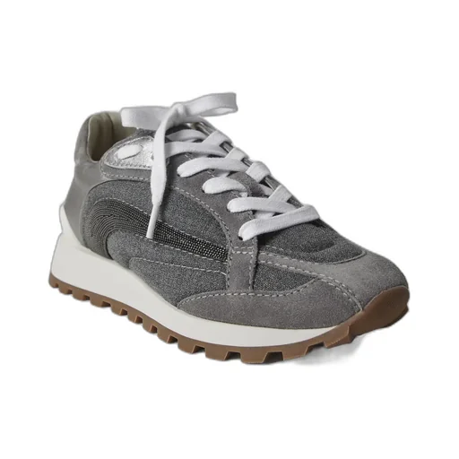 Monili-Embellished Sneakers