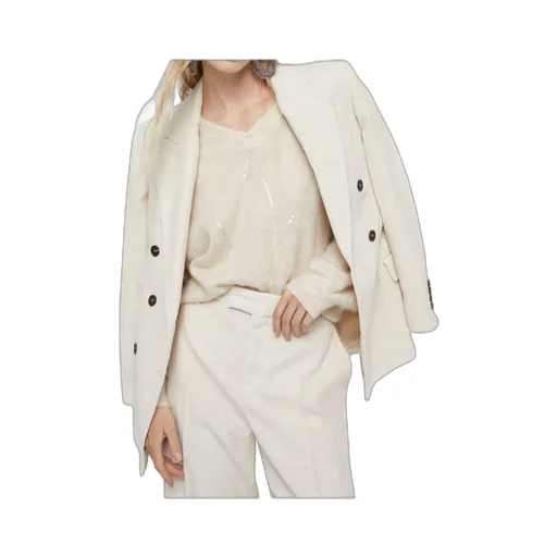 Double-Breasted Corduroy Blazer