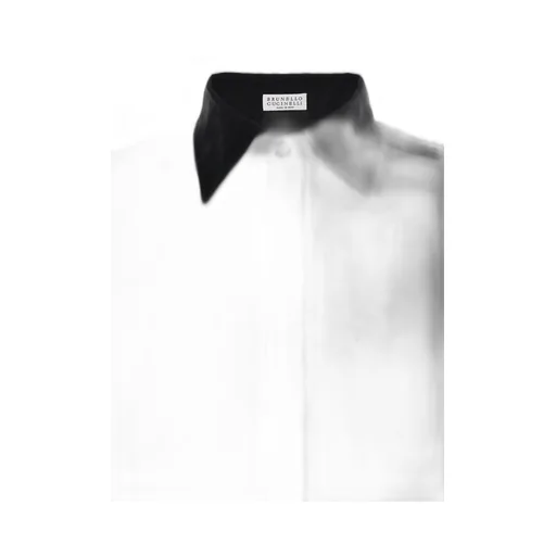 Organza Semi-Sheer Shirt