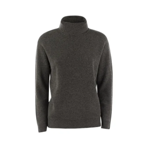 High-Necked Cashmere Sweater