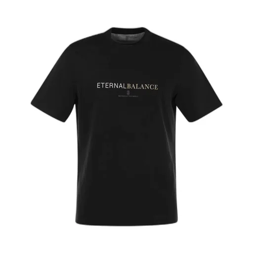 Logo Printed Crewneck T-Shirt