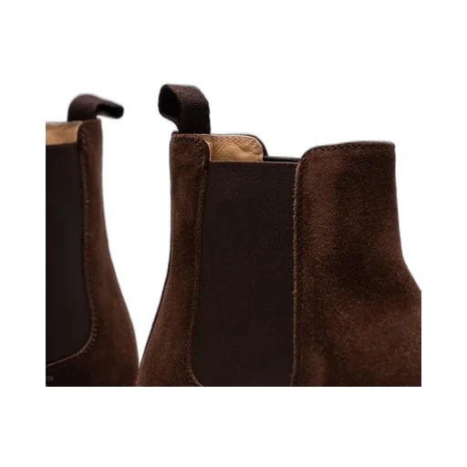 Elasticated-Panel Chelsea Ankle Boots