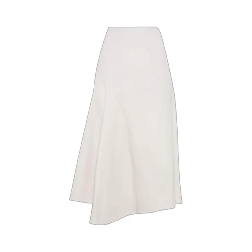 Asymmetric Midi Skirt