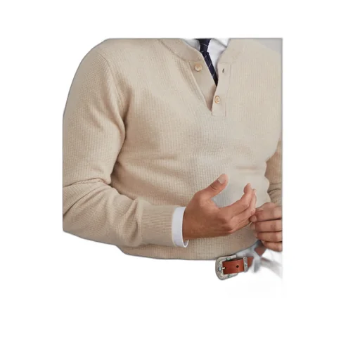 Waffle Stitch Knitted Jumper