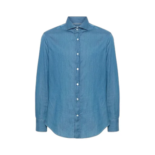 Buttoned Long-Sleeved Shirt