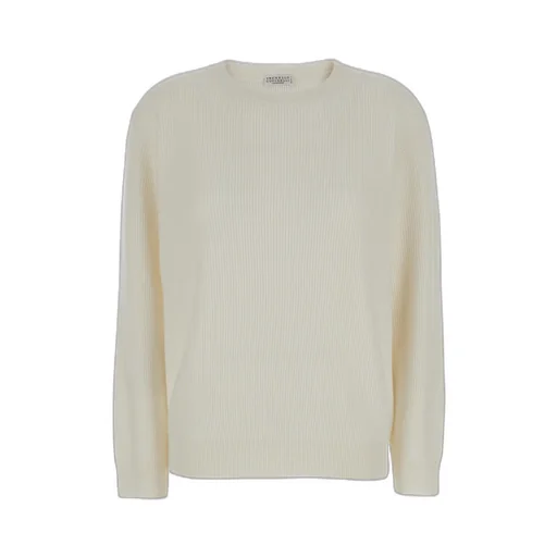 Round Neck Knitted Jumper