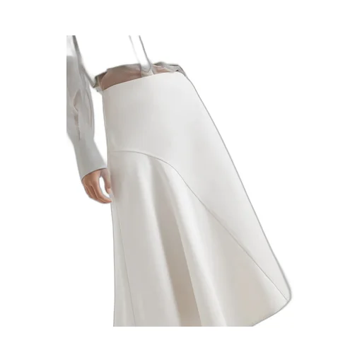 Asymmetric Midi Skirt