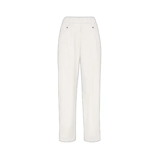 High Waist Straight Leg Trousers