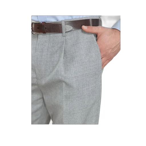 Pressed Crease Slim-Fit Trousers