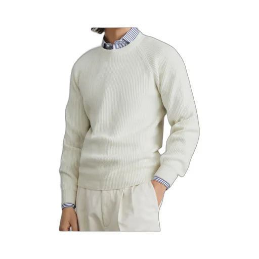 Crewneck Ribbed-Knit Jumper