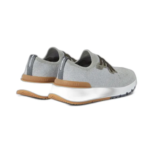 Knitted Low-Top Sneakers