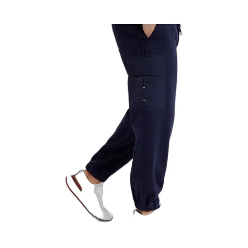 Straight-Leg Cotton-Blend Track Pants