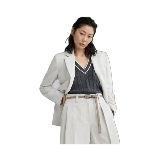 Monili-Embellished Buckled Belt