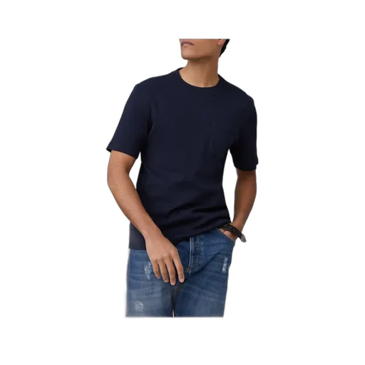 Short-Sleeved Straight Hem T-Shirt